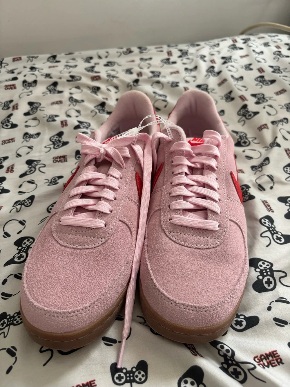 Nike Field General Suede 'Pink Foam Light Crimson Gum Women Size 10.5 - Picture 4 of 5